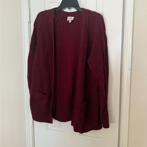 Maroon Women Sweater